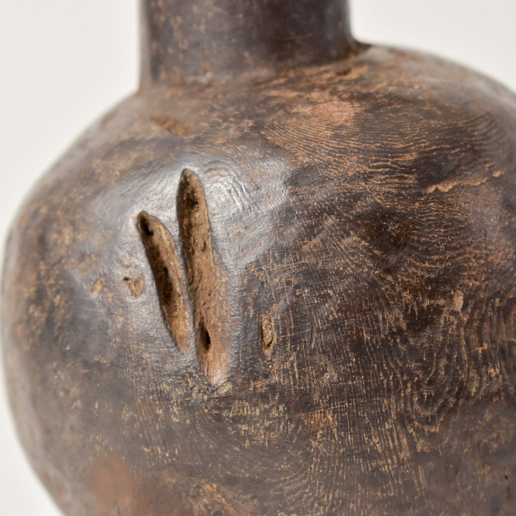 Senufo Figural Ladle on Custom Base Côte d'Ivoire