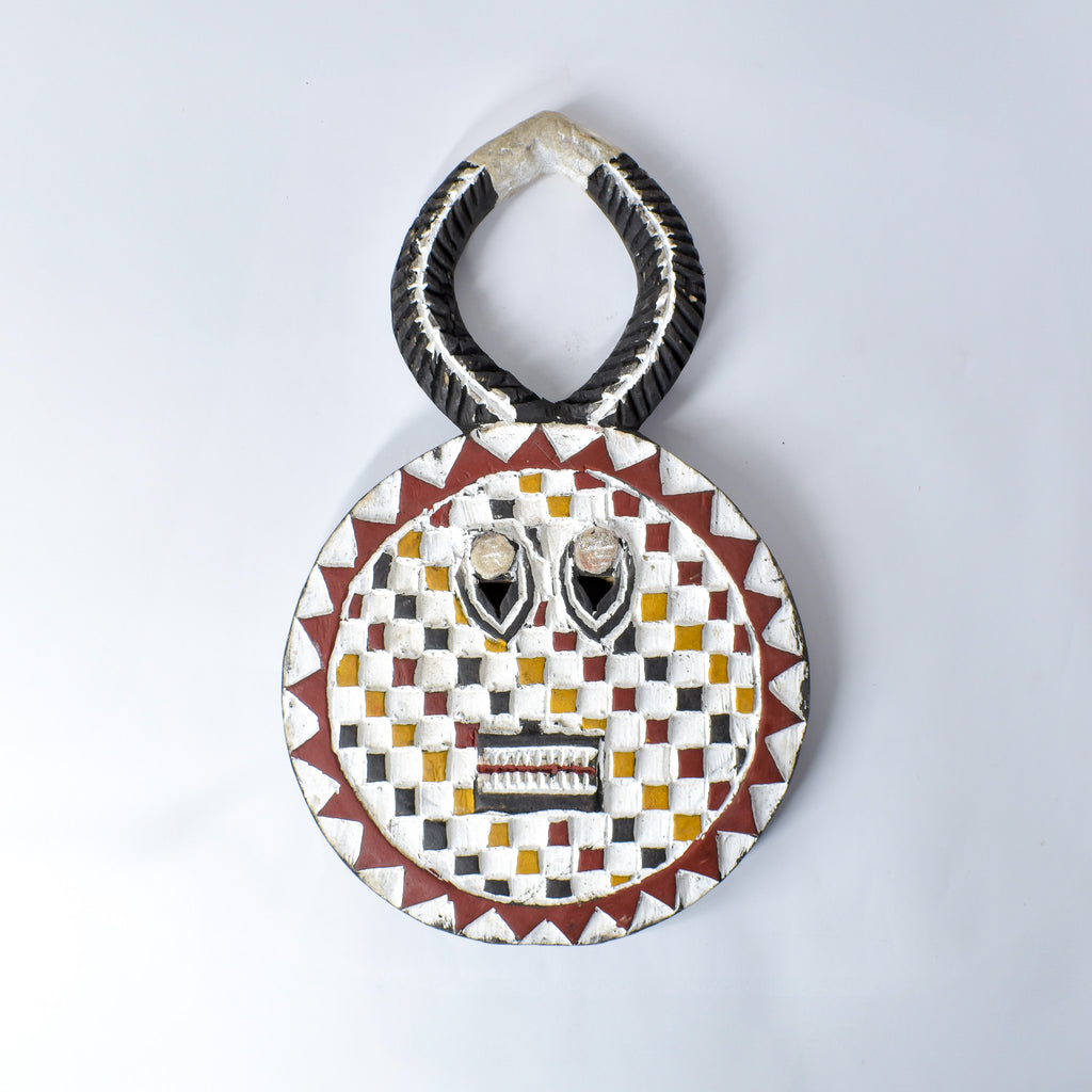 Baule Goli Mask with Horns Côte d'Ivoire
