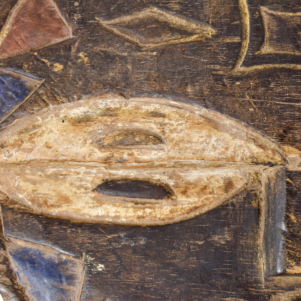 Teke Painted Wood Mask Congo