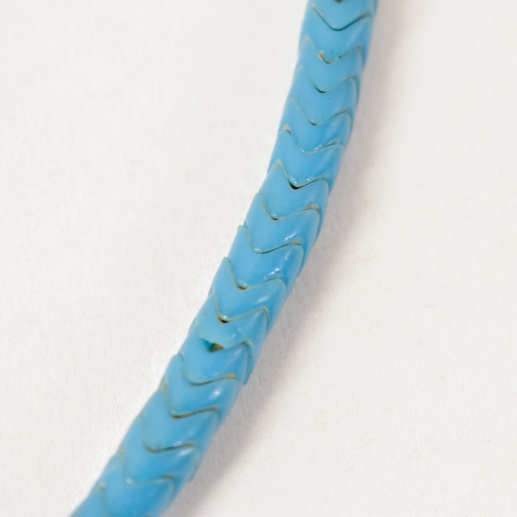 Snake Interlocking Blue Trade Beads