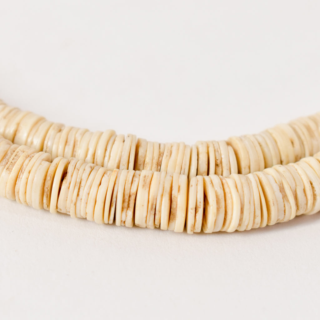 Clamshell Heishi Beads