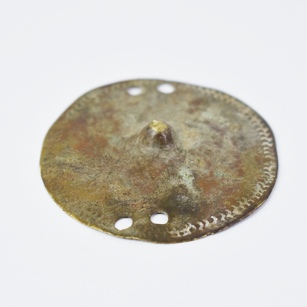 Brass Ethiopian Shield Pendant
