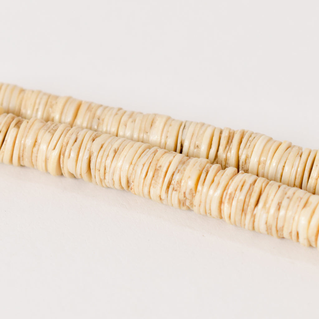 Clamshell Heishi Beads