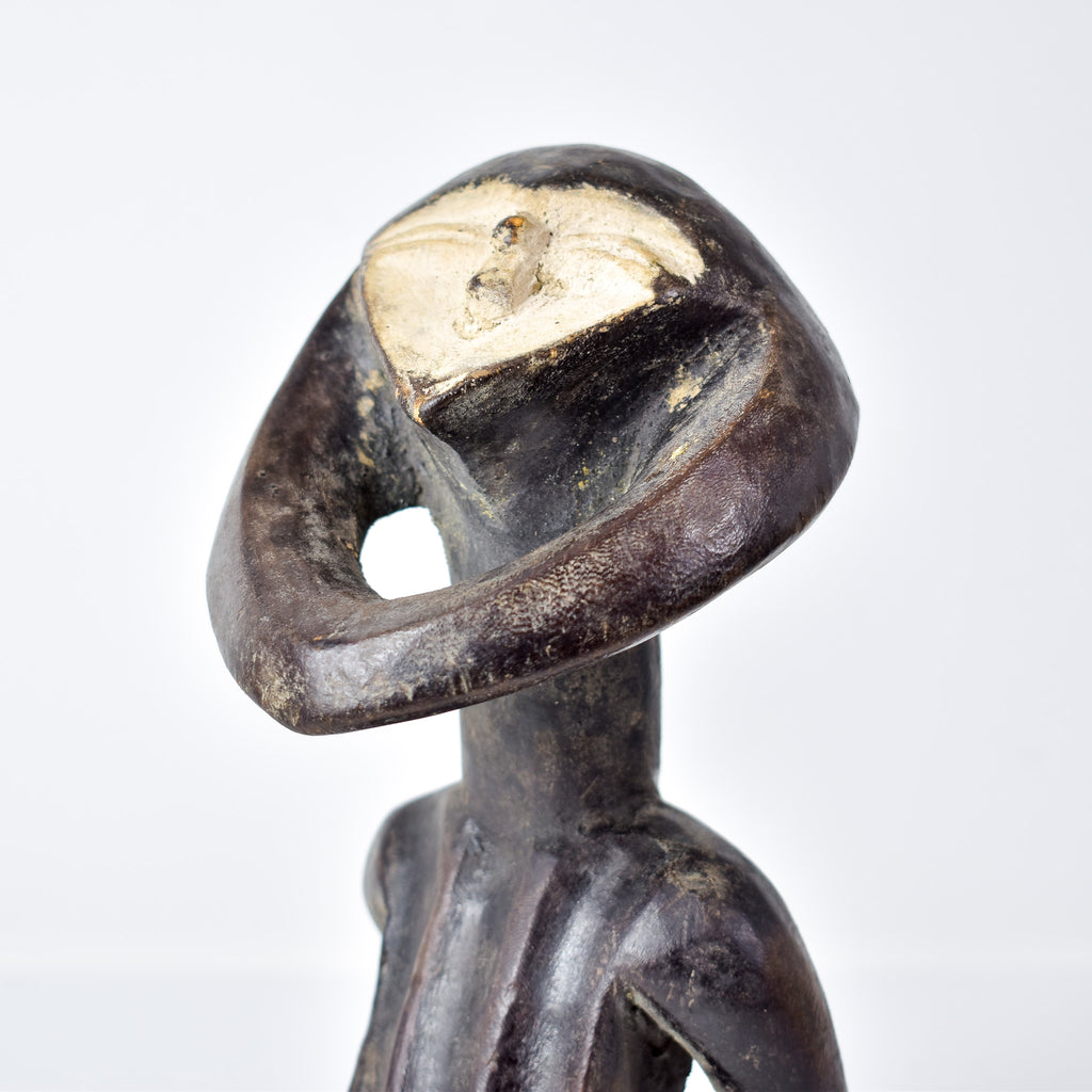 Kwele Wood Figure Gabon