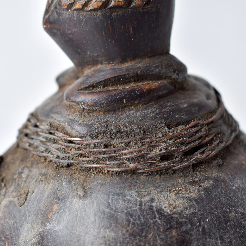 Luba Pipe with Female Figure Congo