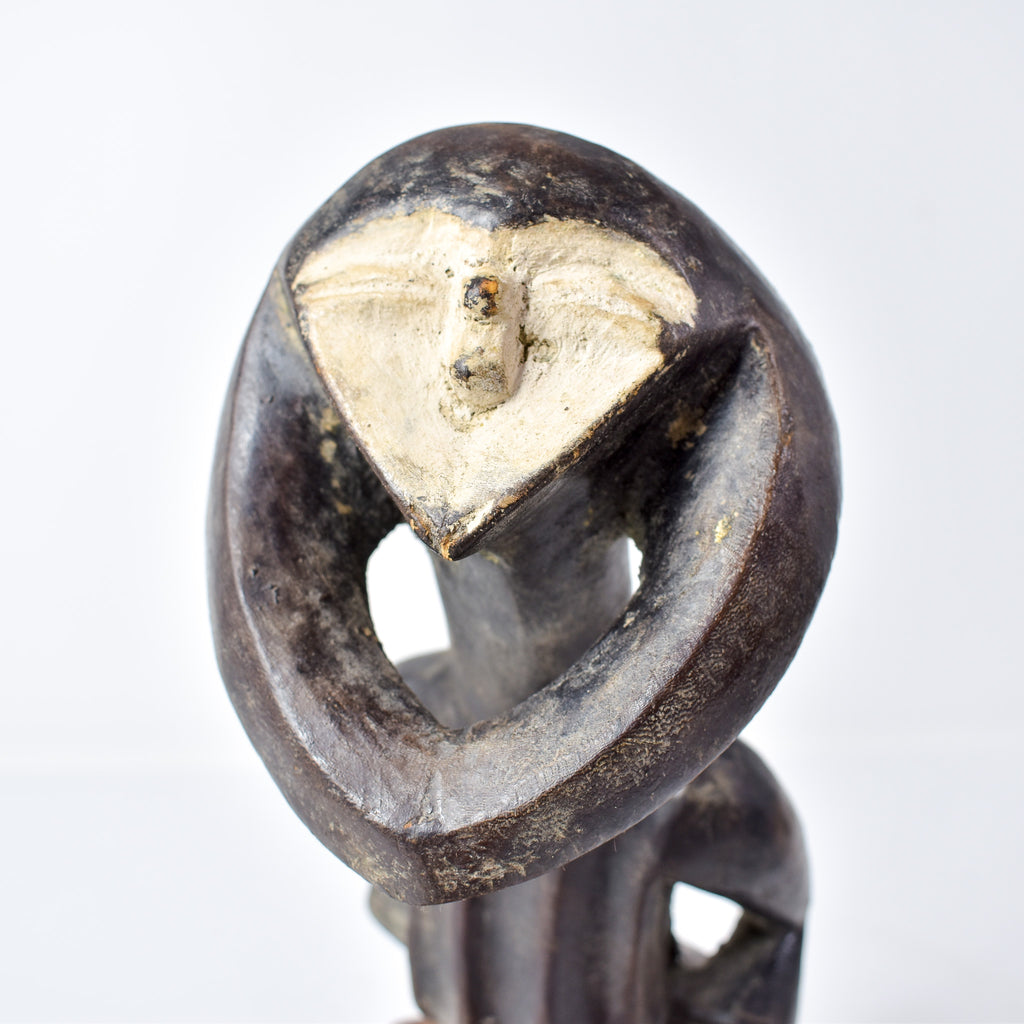 Kwele Wood Figure Gabon