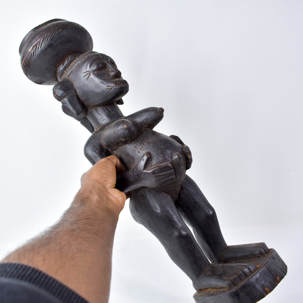 Senufo Pregnant Female Figure Côte d'Ivoire
