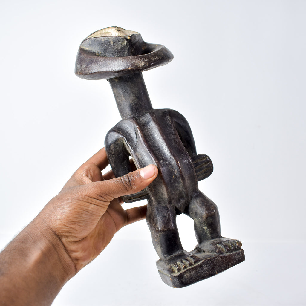 Kwele Wood Figure Gabon