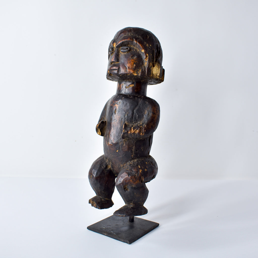 Fang Figure on Custom Base Gabon
