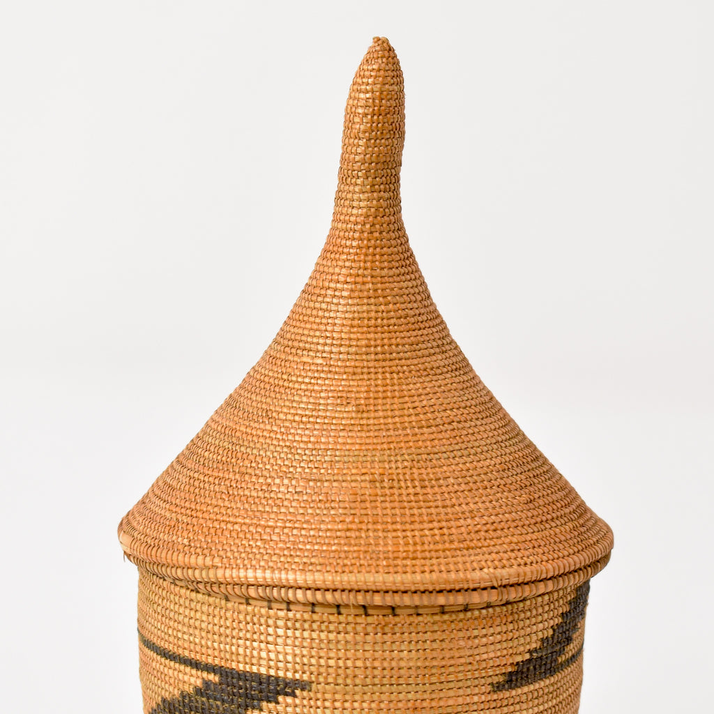 Tutsi Basket with Lid Rwanda