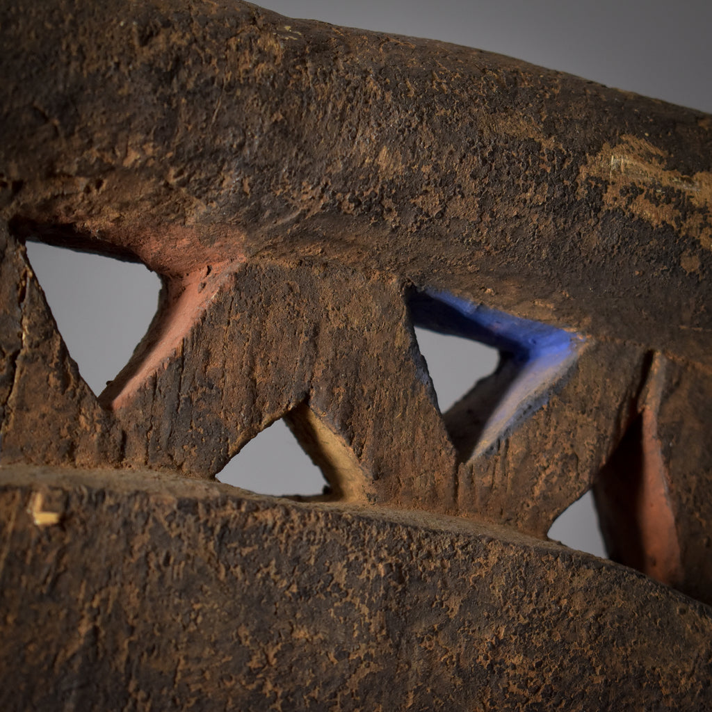 Igbo Huge Wood Carved Mask Nigeria