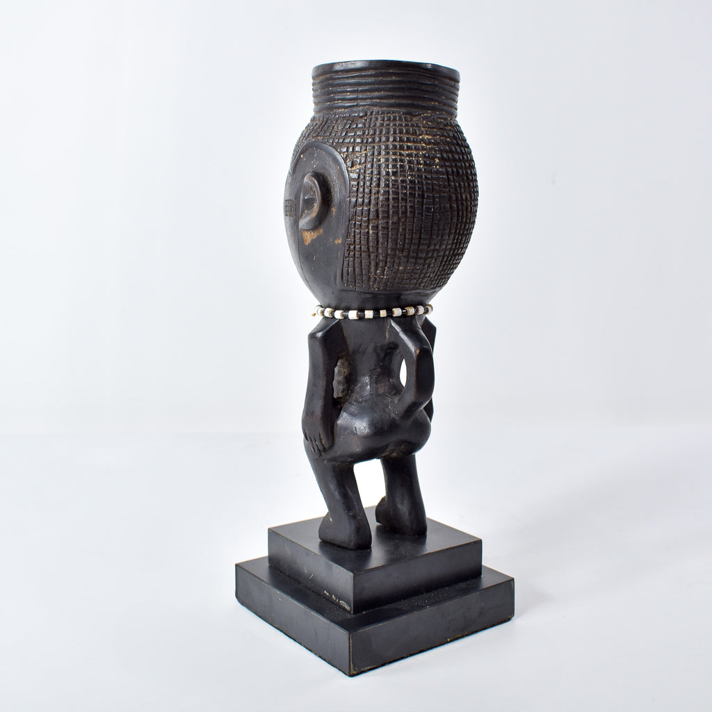 Kuba Figural Cup on Custom Base Congo