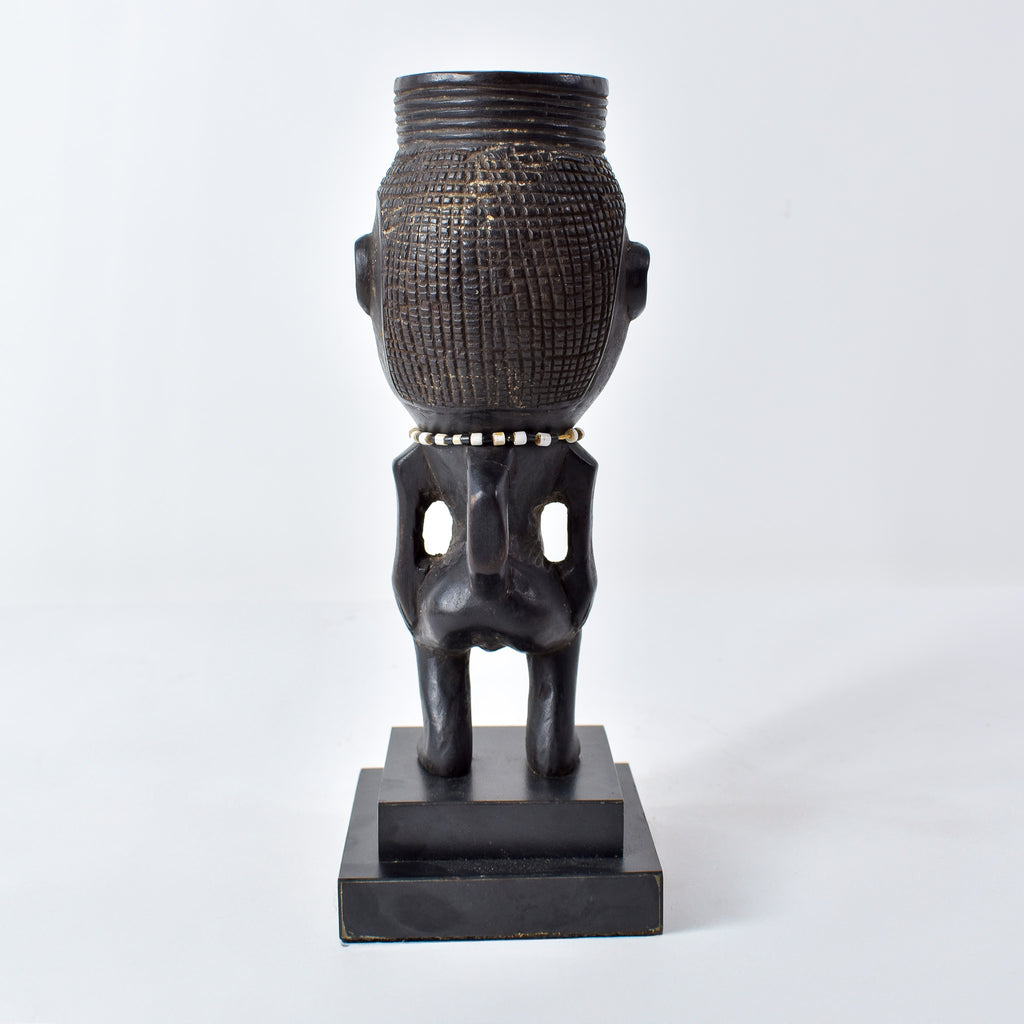 Kuba Figural Cup on Custom Base Congo