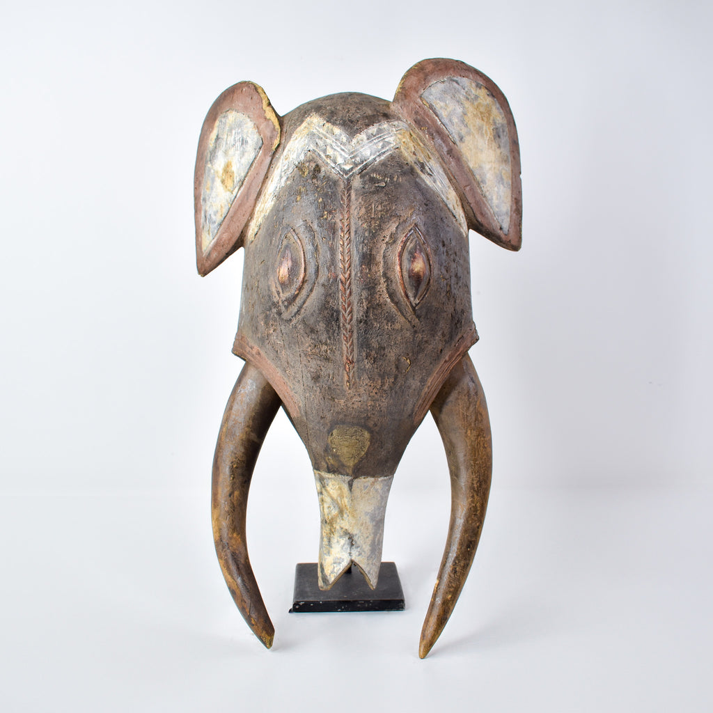 Baule Elephant Mask Cote D'Ivoire