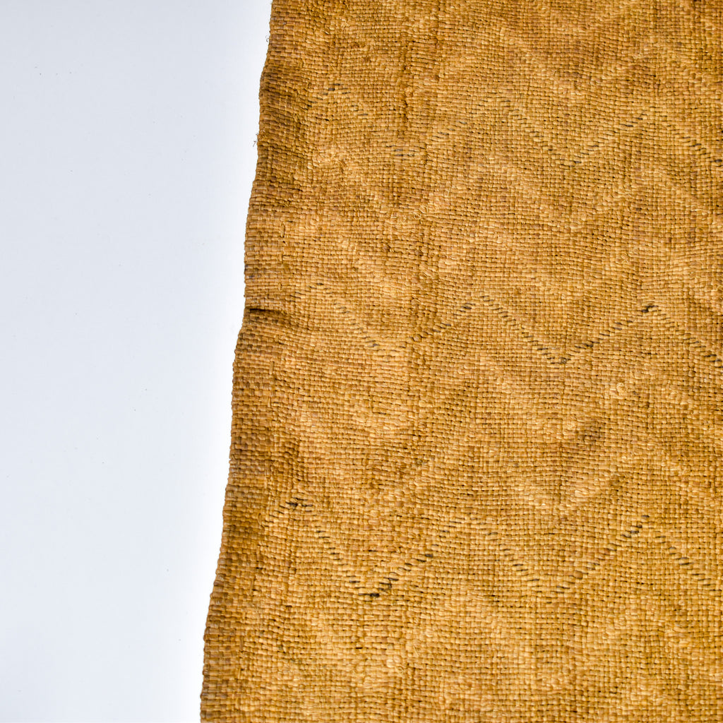 Kuba Raffia Square Textile Congo 24x18 Inch
