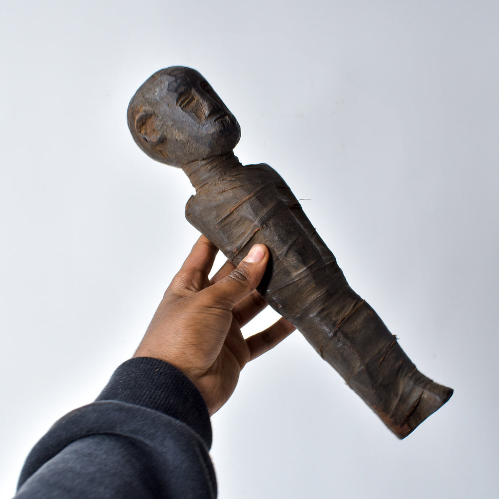 Pere Male Fetish Mummy Figure Tanzania