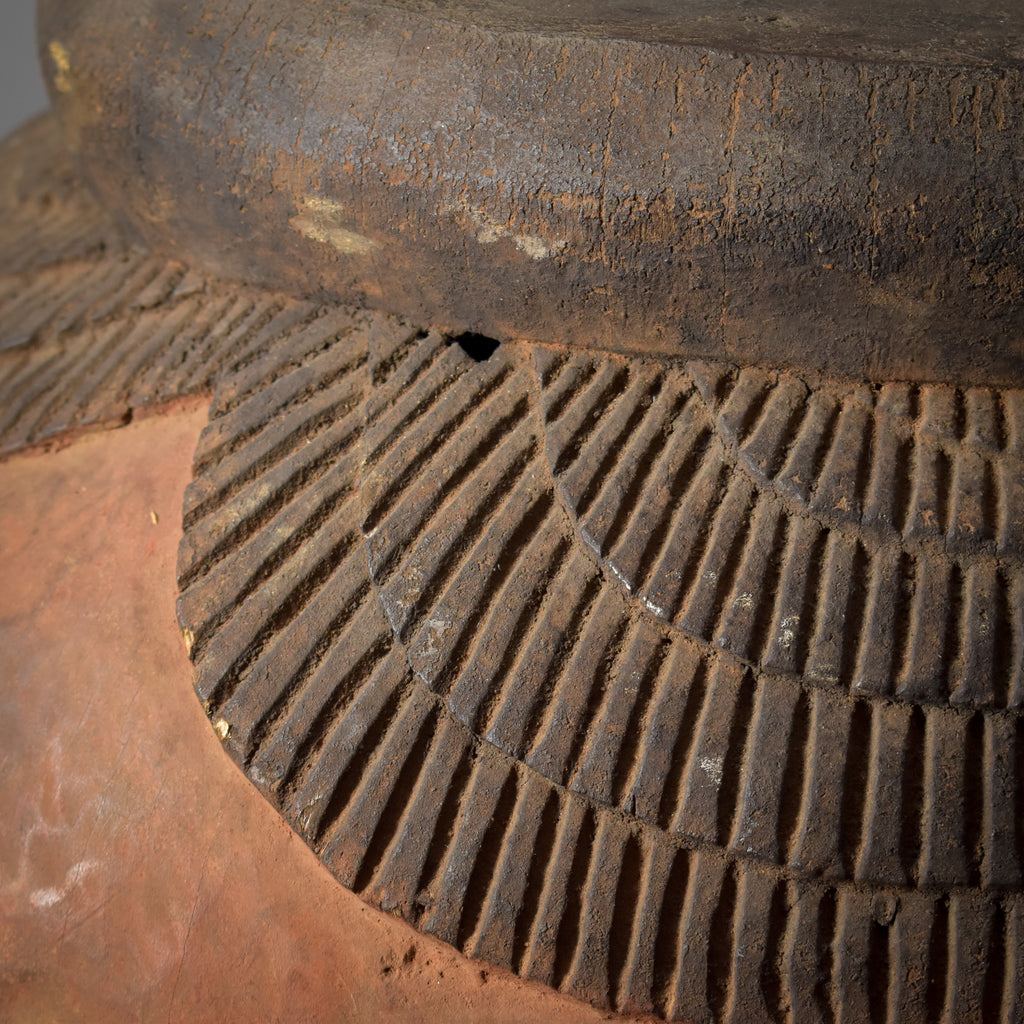 Igbo Huge Wood Carved Mask Nigeria