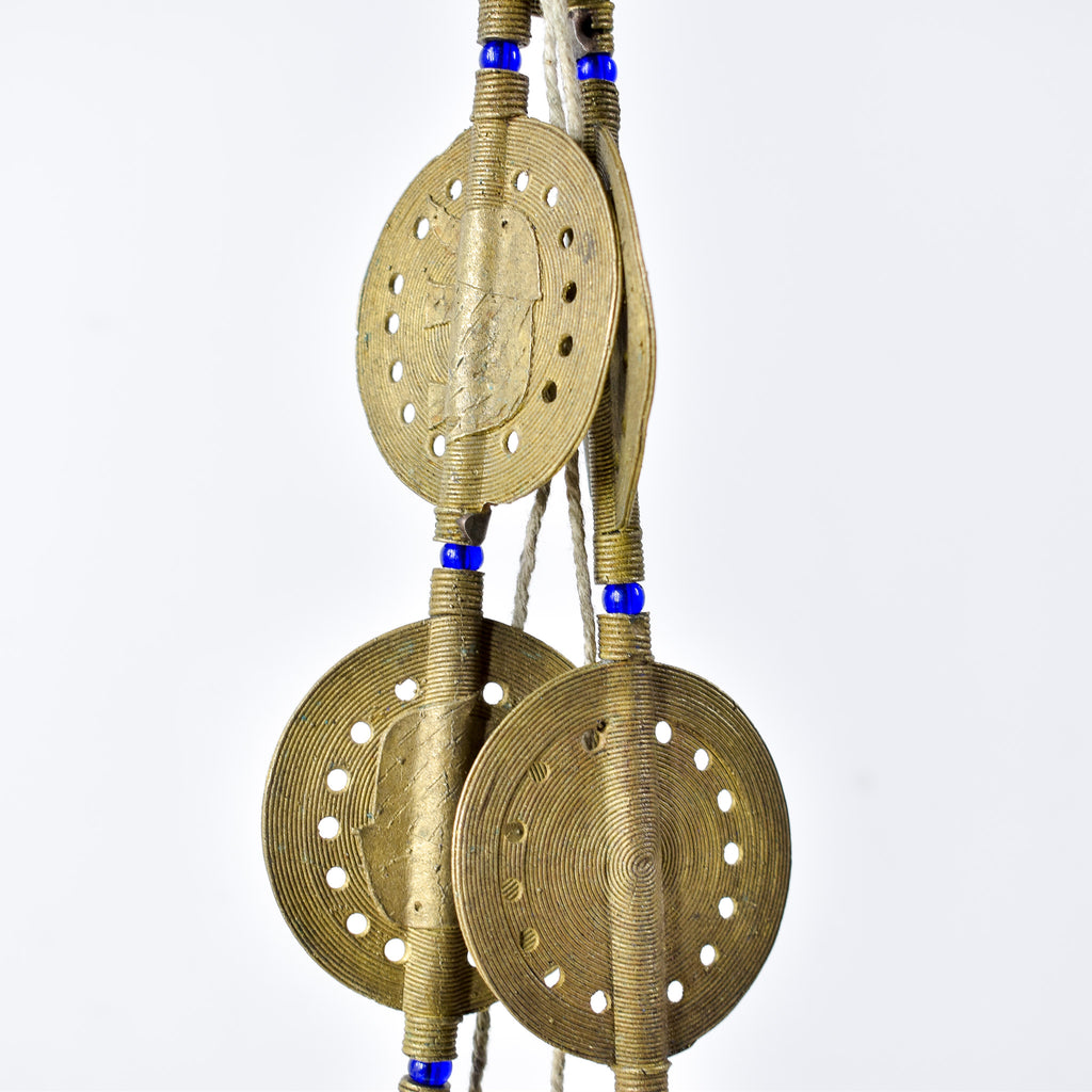 Baule Brass Beads Côte d'Ivoire 30 Inch