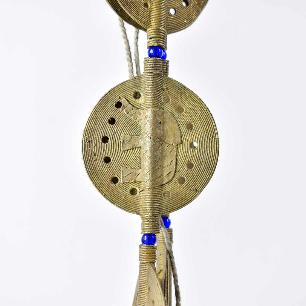 Baule Brass Beads Côte d'Ivoire 30 Inch