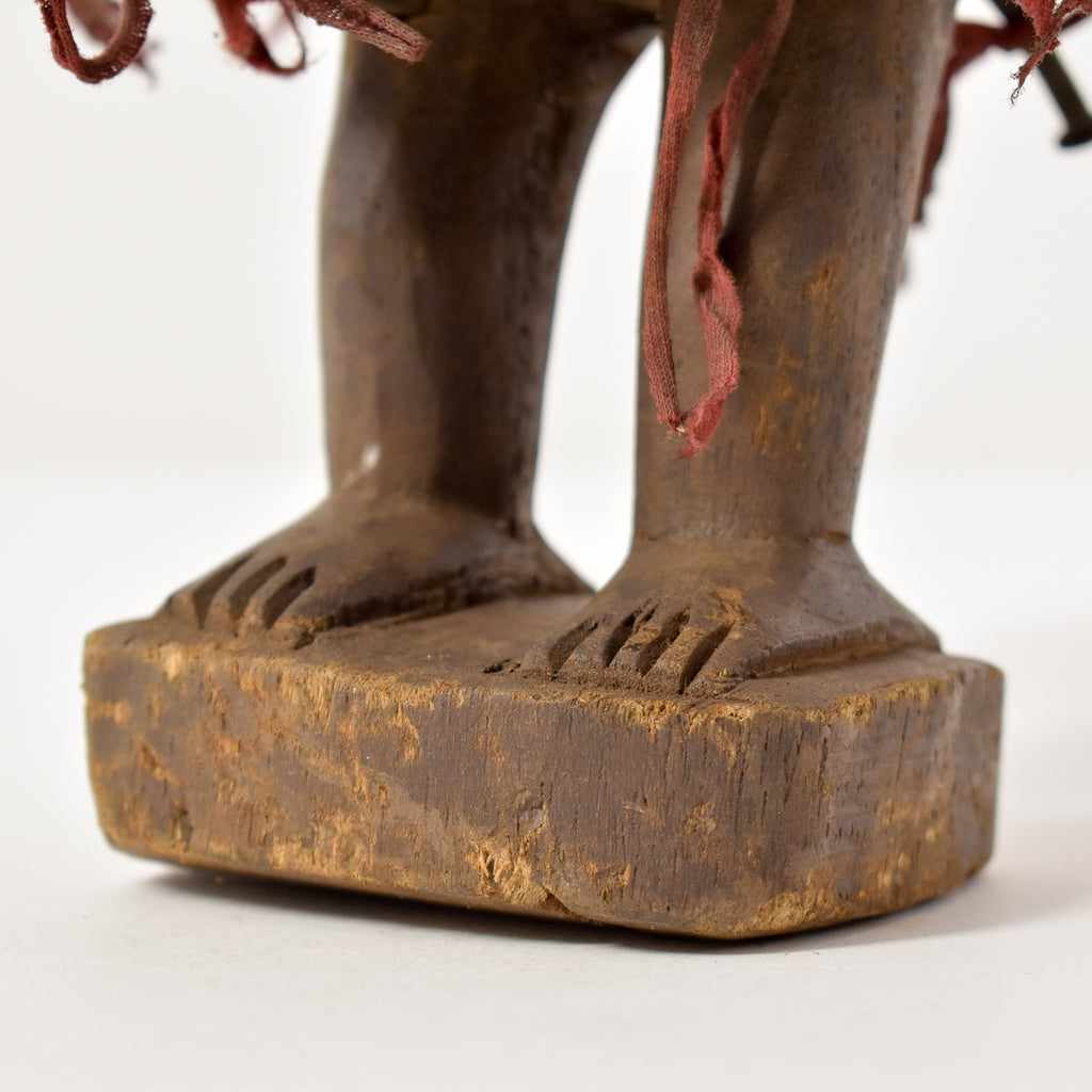 Bakongo Nkisi Power Nail Fetish Figure Congo