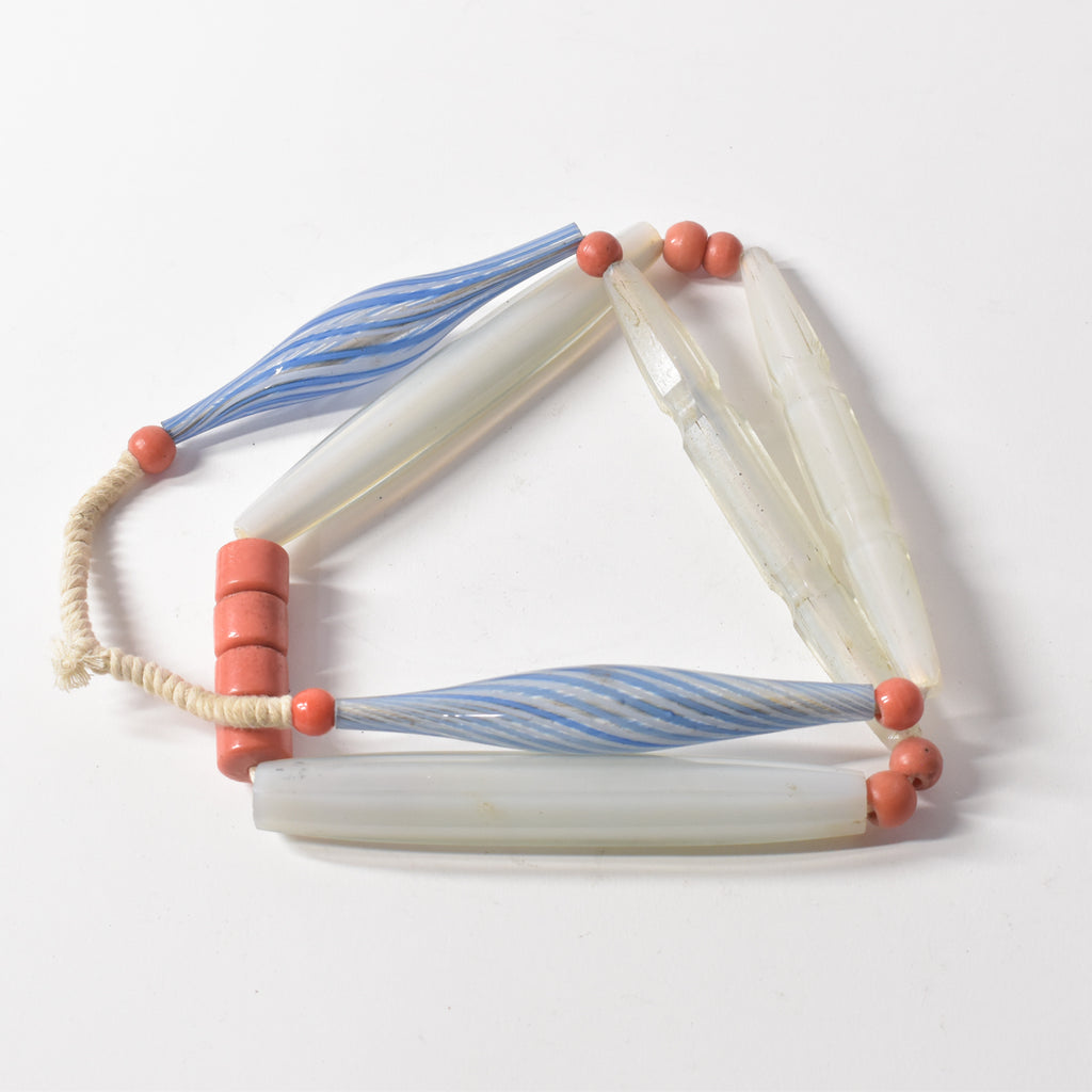 Translucent Jack Reese and Faceted Bohemian Trade Beads