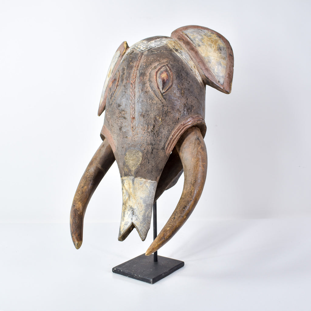 Baule Elephant Mask Cote D'Ivoire