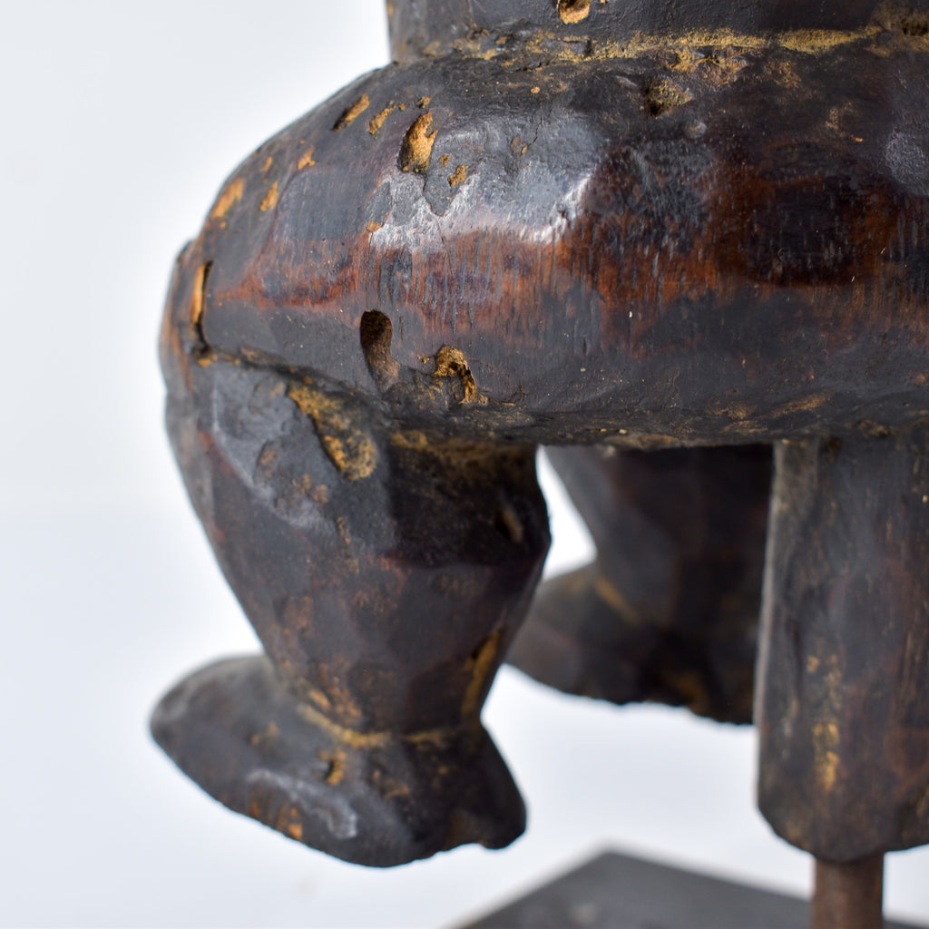 Fang Figure on Custom Base Gabon