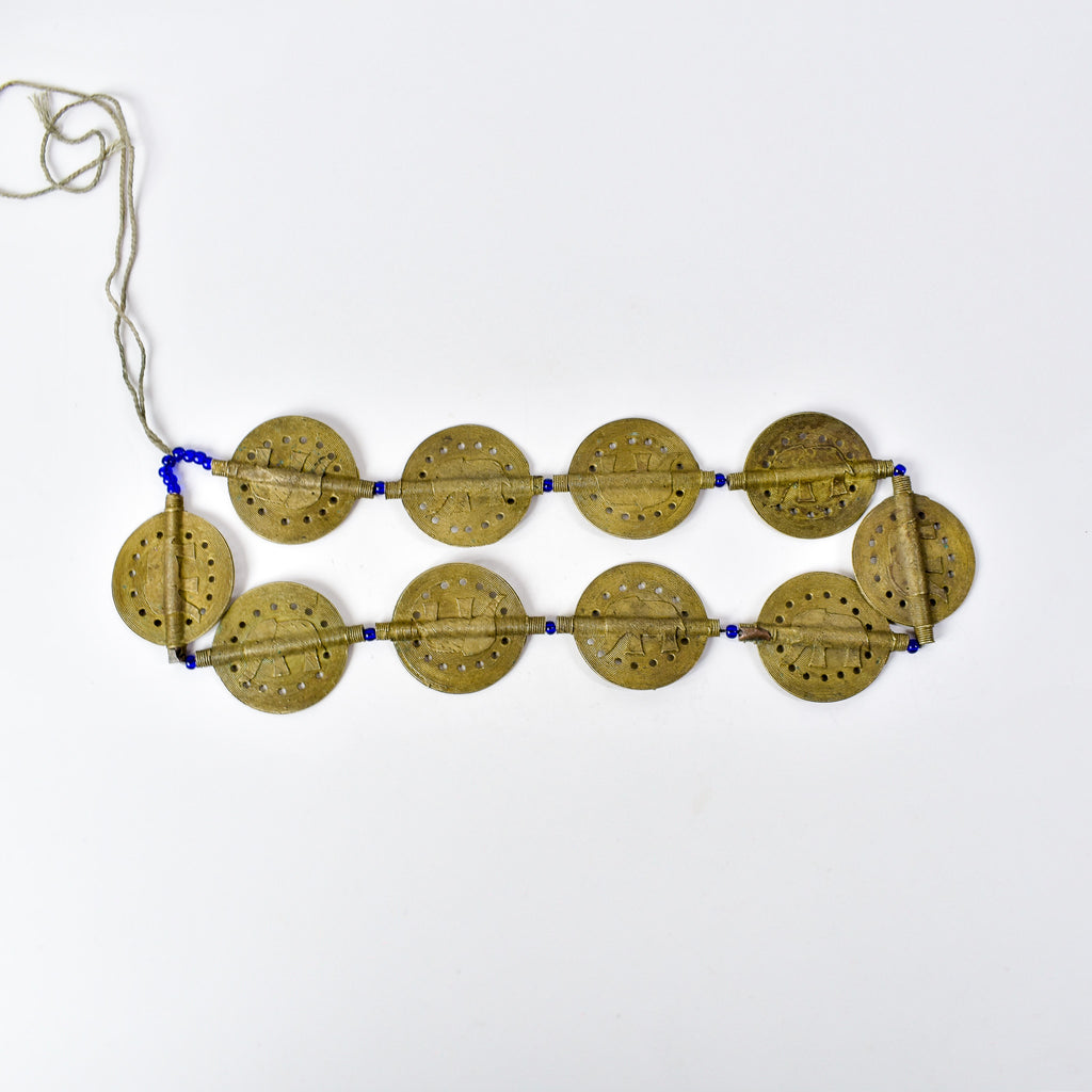 Baule Brass Beads Côte d'Ivoire 30 Inch