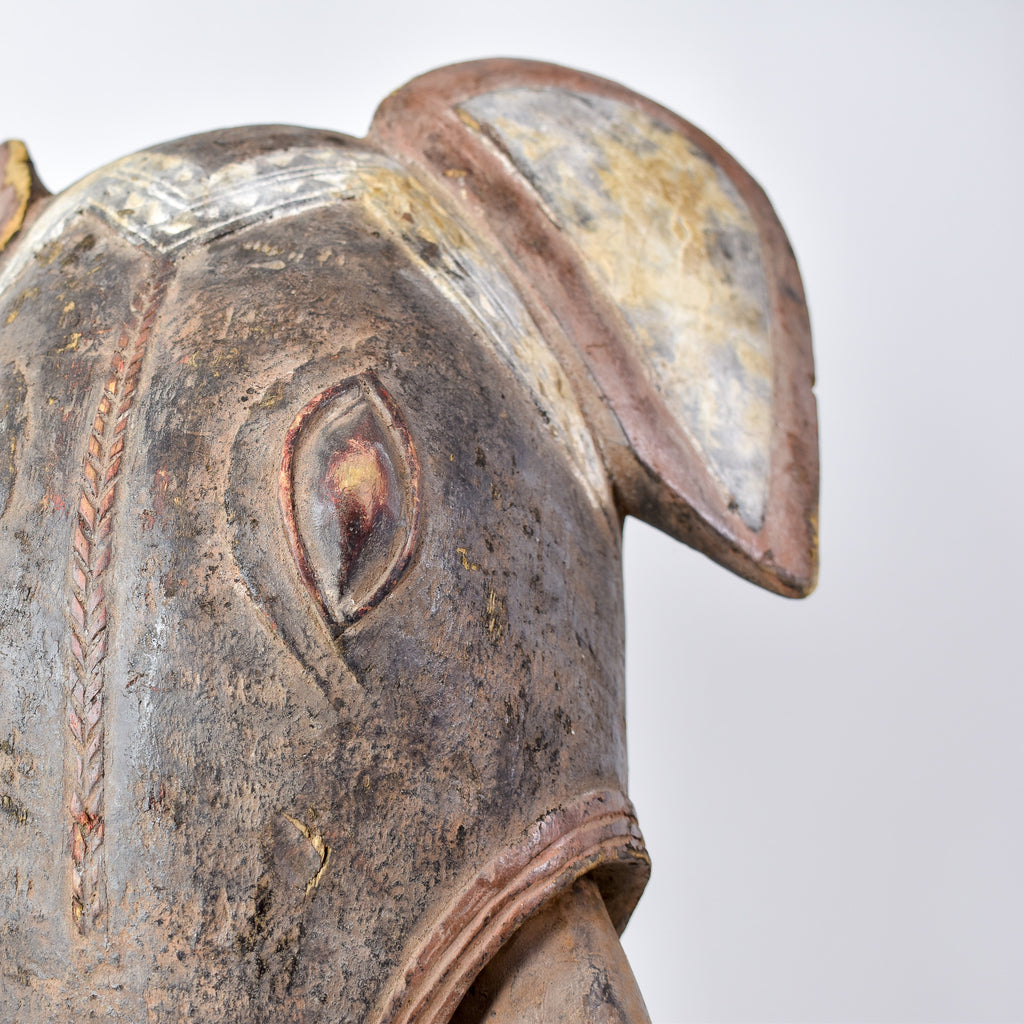 Baule Elephant Mask Cote D'Ivoire