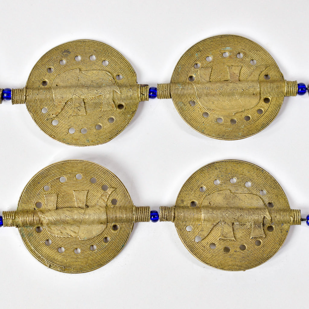 Baule Brass Beads Côte d'Ivoire 30 Inch