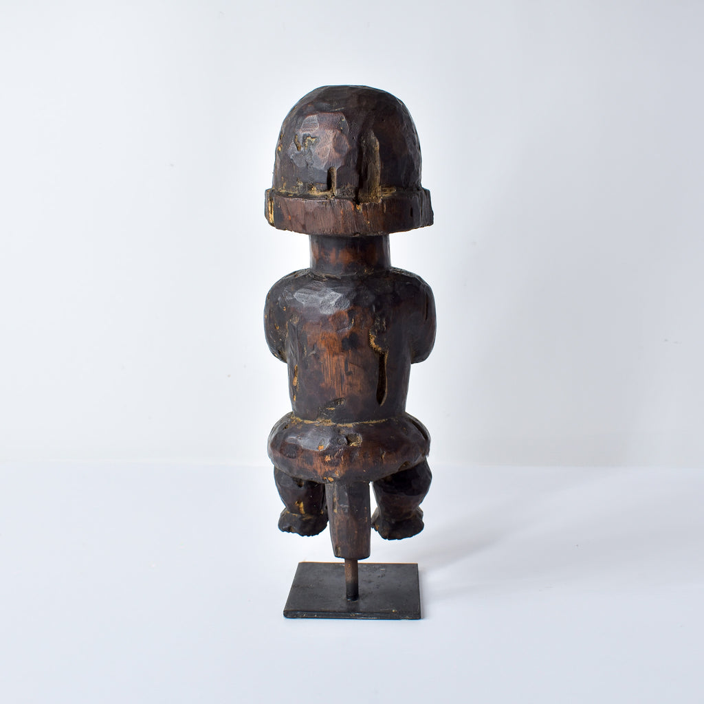 Fang Figure on Custom Base Gabon