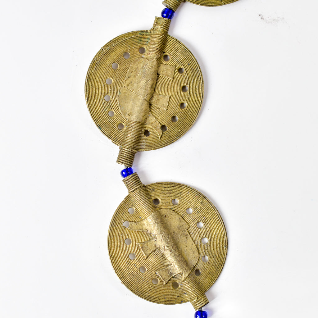 Baule Brass Beads Côte d'Ivoire 30 Inch