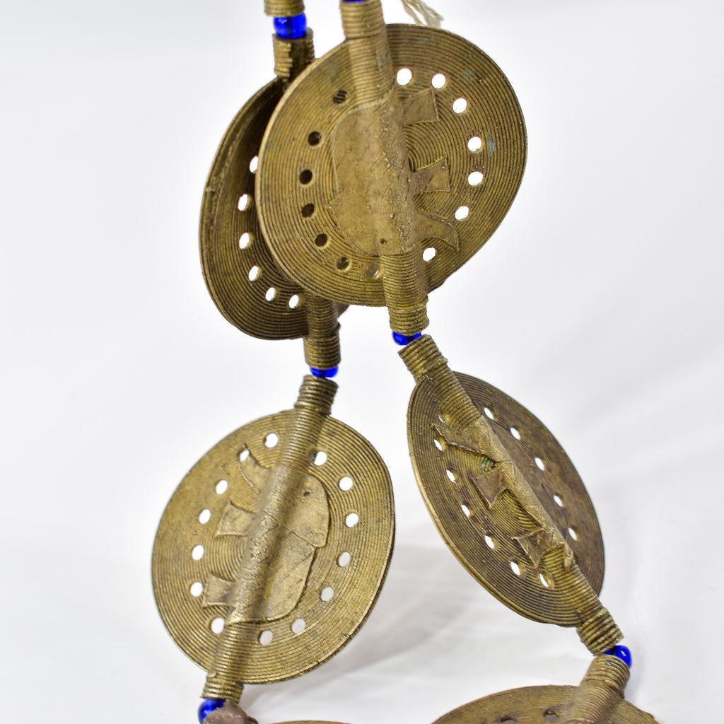 Baule Brass Beads Côte d'Ivoire 30 Inch