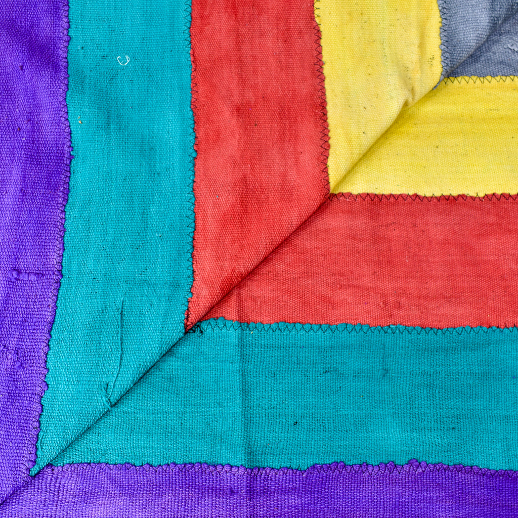 Colorful Mudcloth Textile Mali 65x41 Inch