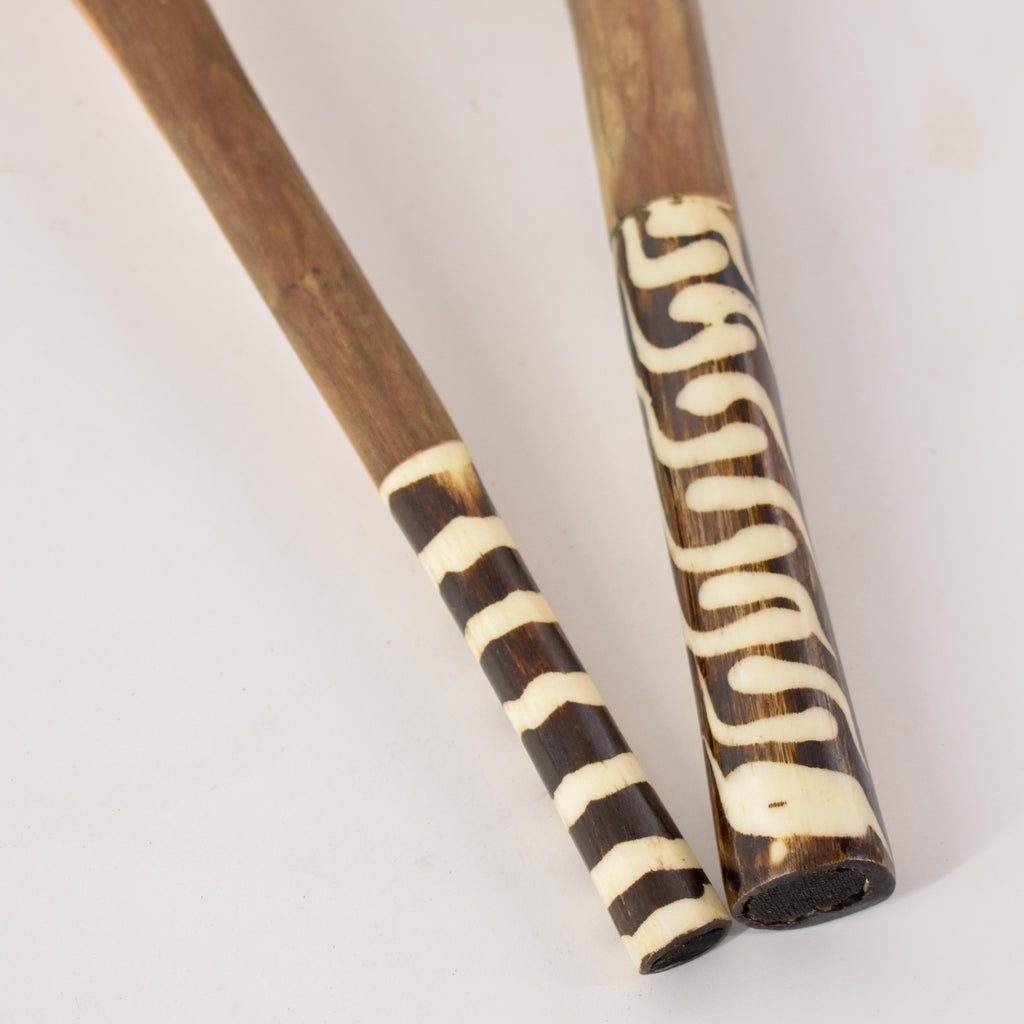 Bone Handle Serving Spoon Set Kenya