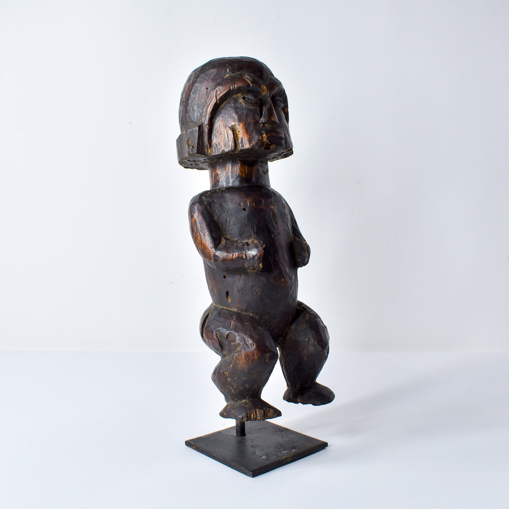 Fang Figure on Custom Base Gabon