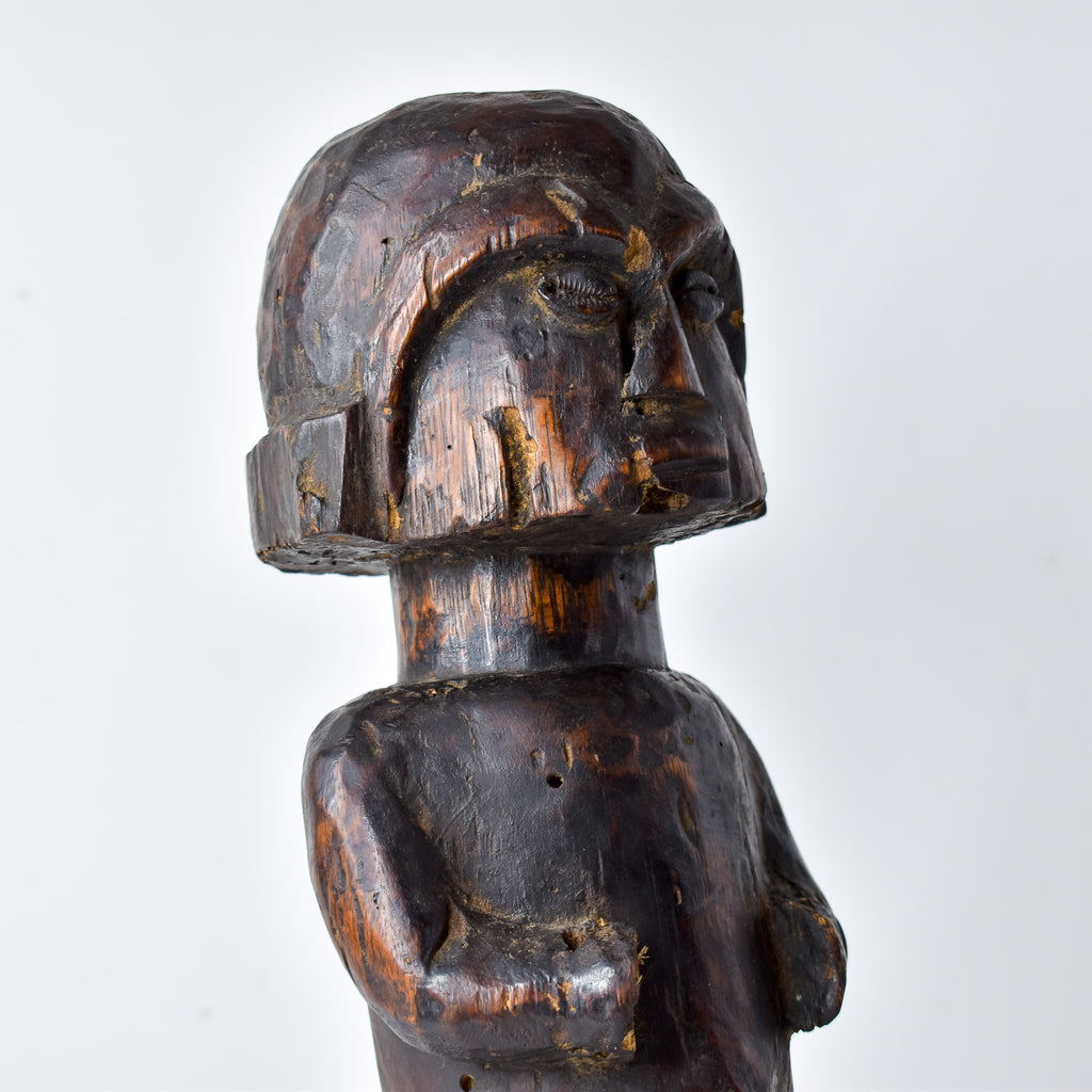 Fang Figure on Custom Base Gabon