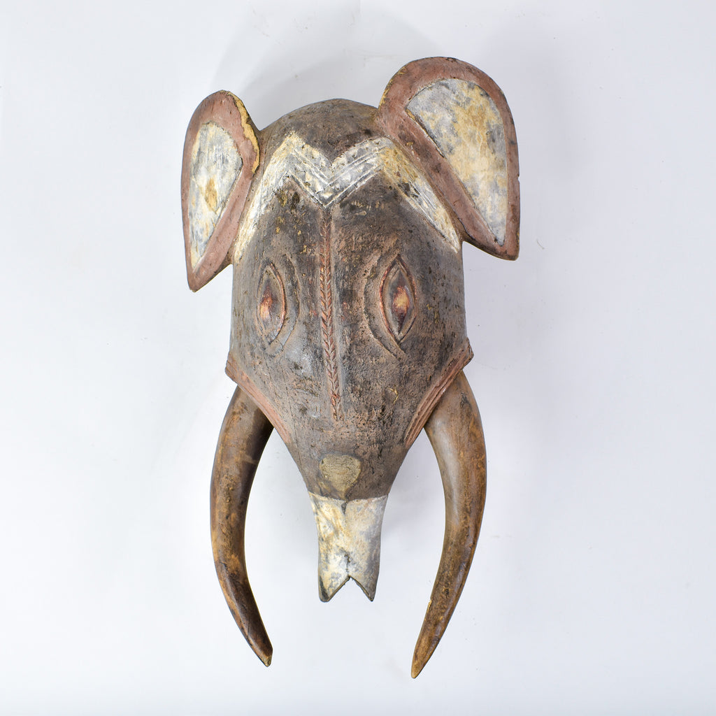 Baule Elephant Mask Cote D'Ivoire