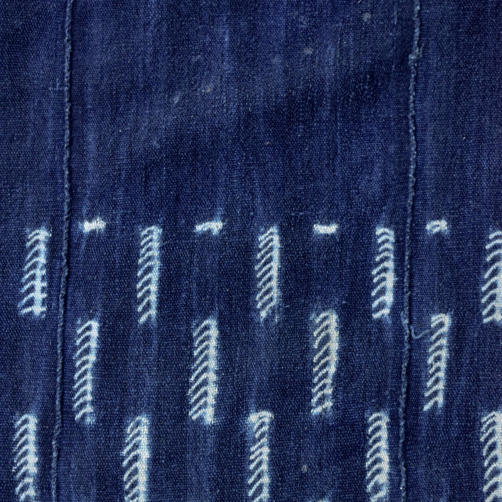 Indigo Textile Dogon or Mossi 63x39 Inch