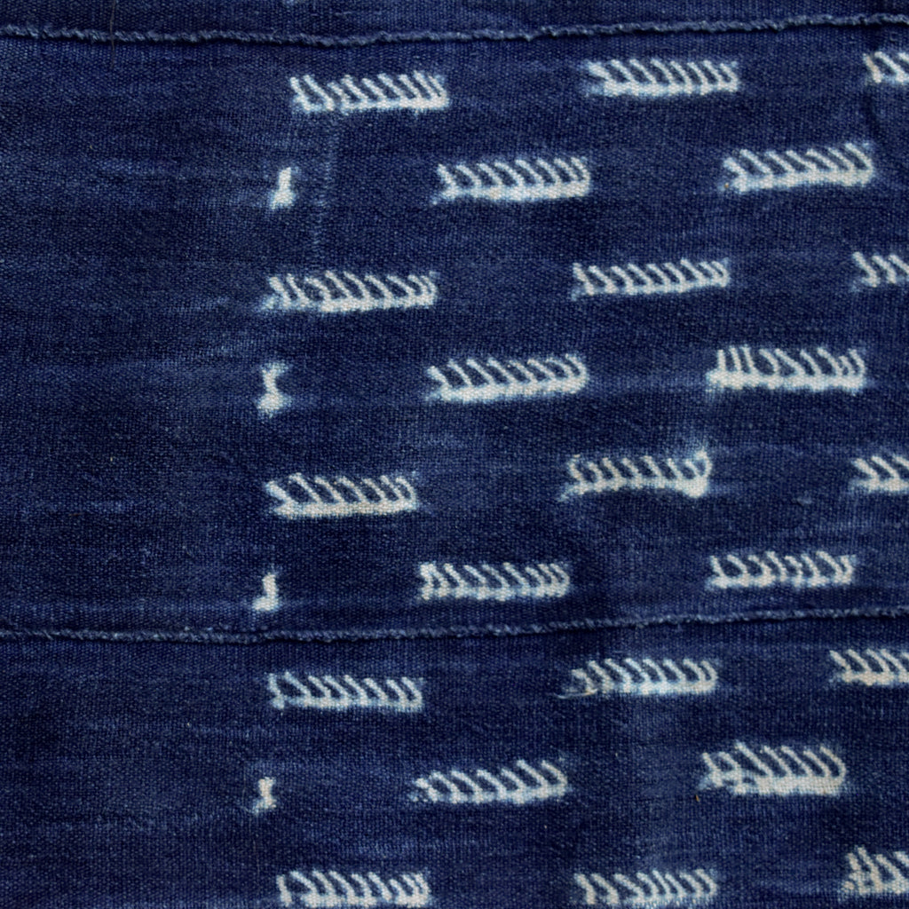 Indigo Textile Dogon or Mossi 63x39 Inch