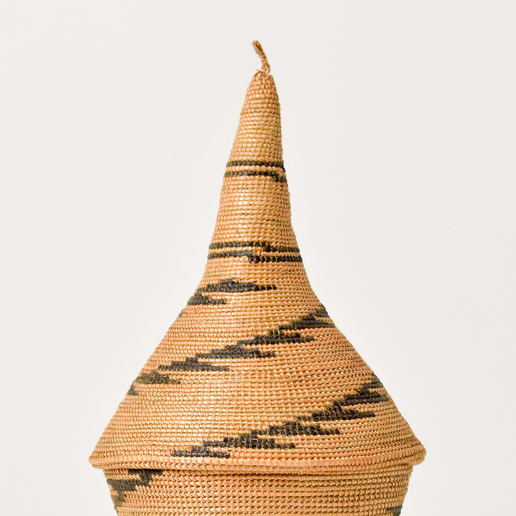 Tutsi Basket with Lid Rwanda