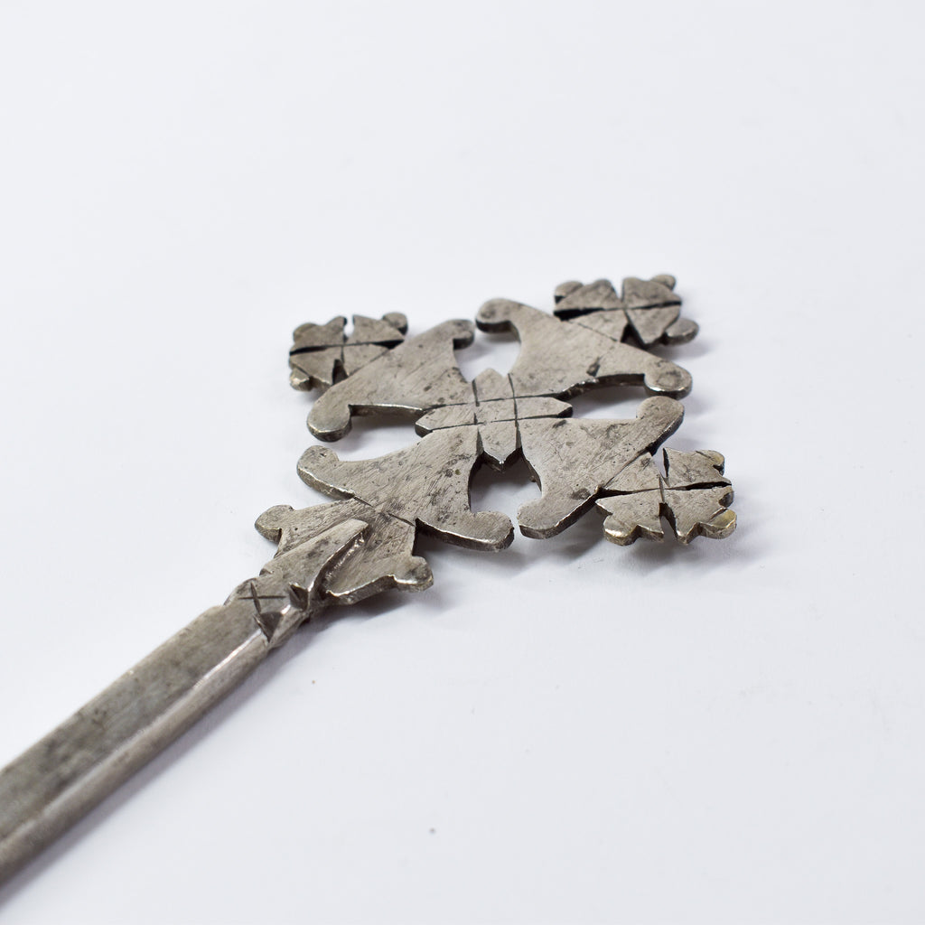 Silver Coptic Hand Cross Ethiopia