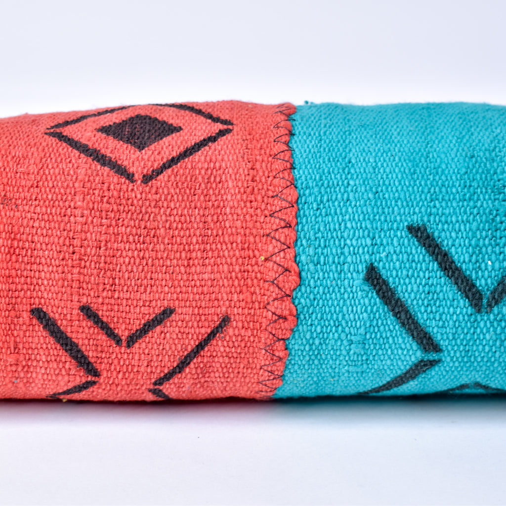 Colorful Mudcloth Textile Mali 65x41 Inch