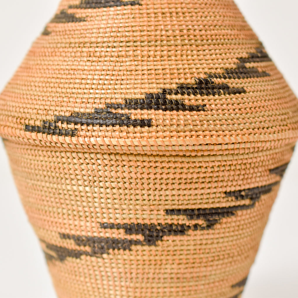 Tutsi Basket with Lid Rwanda