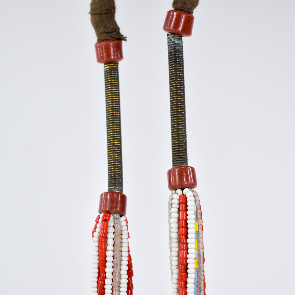 Fulani Beaded Necklace Nigeria 32 Inch