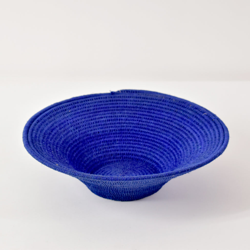 Navy Sisal Handwoven Basket Eswatini