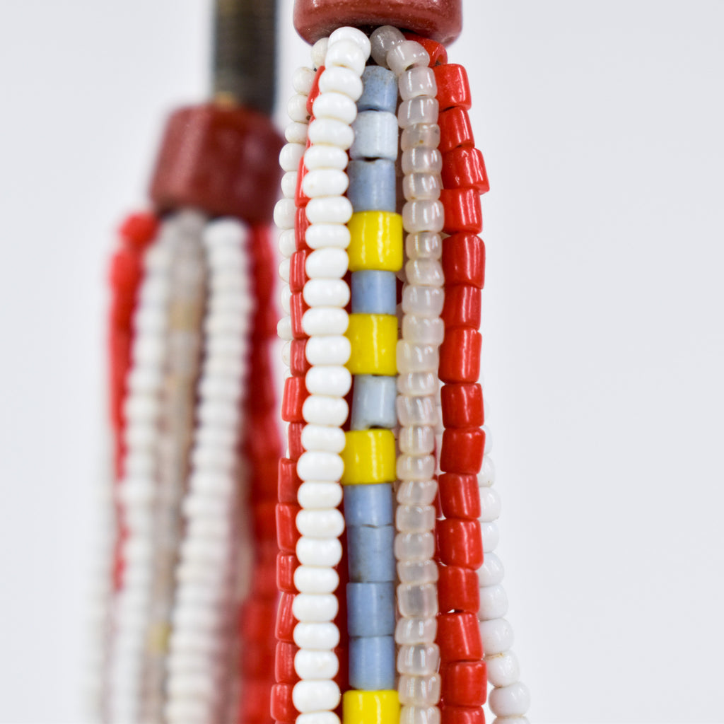 Fulani Beaded Necklace Nigeria 32 Inch