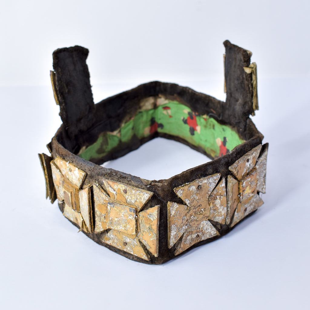 Old Asante Golden Royal Hat Ghana