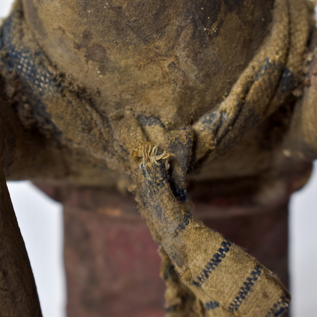 Baule Seated Wood Figure Côte d'Ivoire