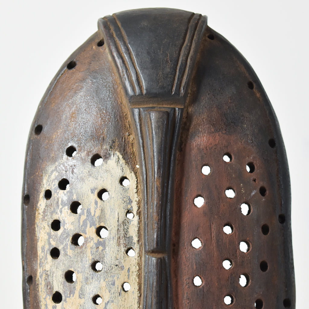 Metoko Wood Carved Mask Congo